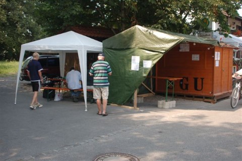 Jedes Jahr dabei - Die SGU mit einem Stand